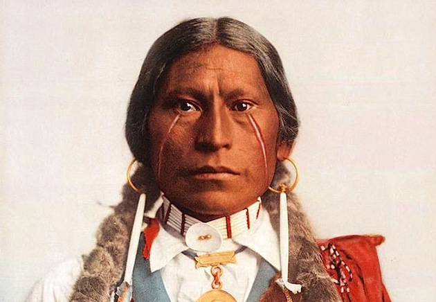 color photos native americans