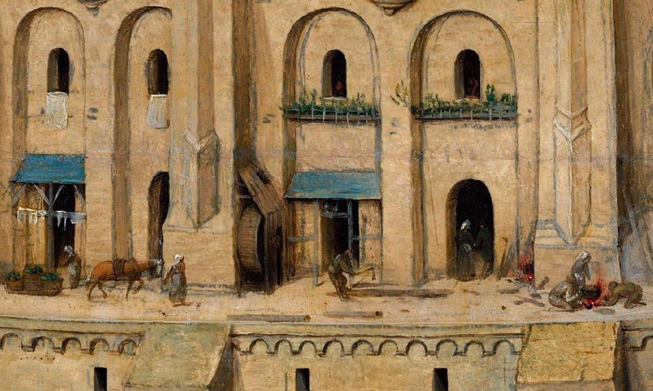 fascinating details Bruegel’s The Tower of Babel