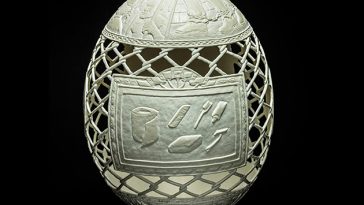 hatched prison Carving Egg Shells