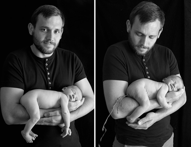 newborn baby photoshoot fails