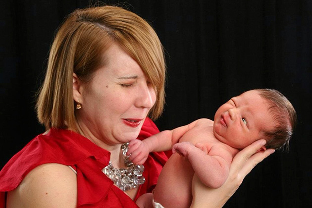 newborn baby photoshoot fails