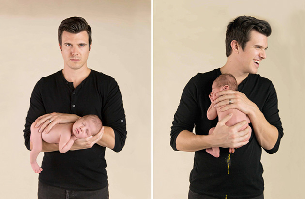 newborn baby photoshoot fails