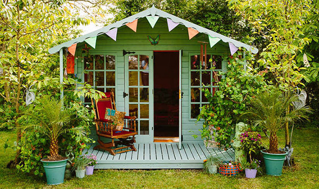 she sheds garden