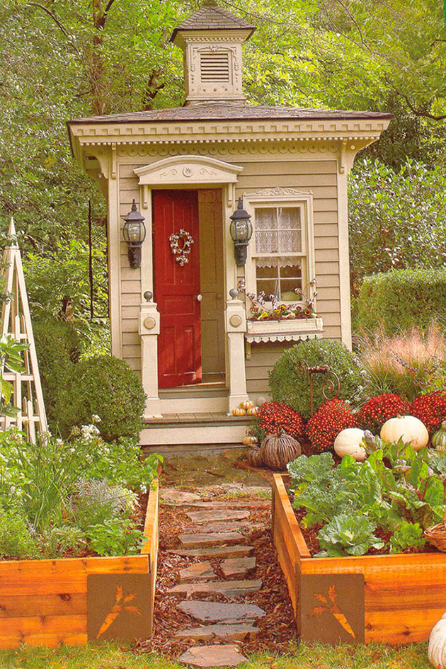 she sheds garden