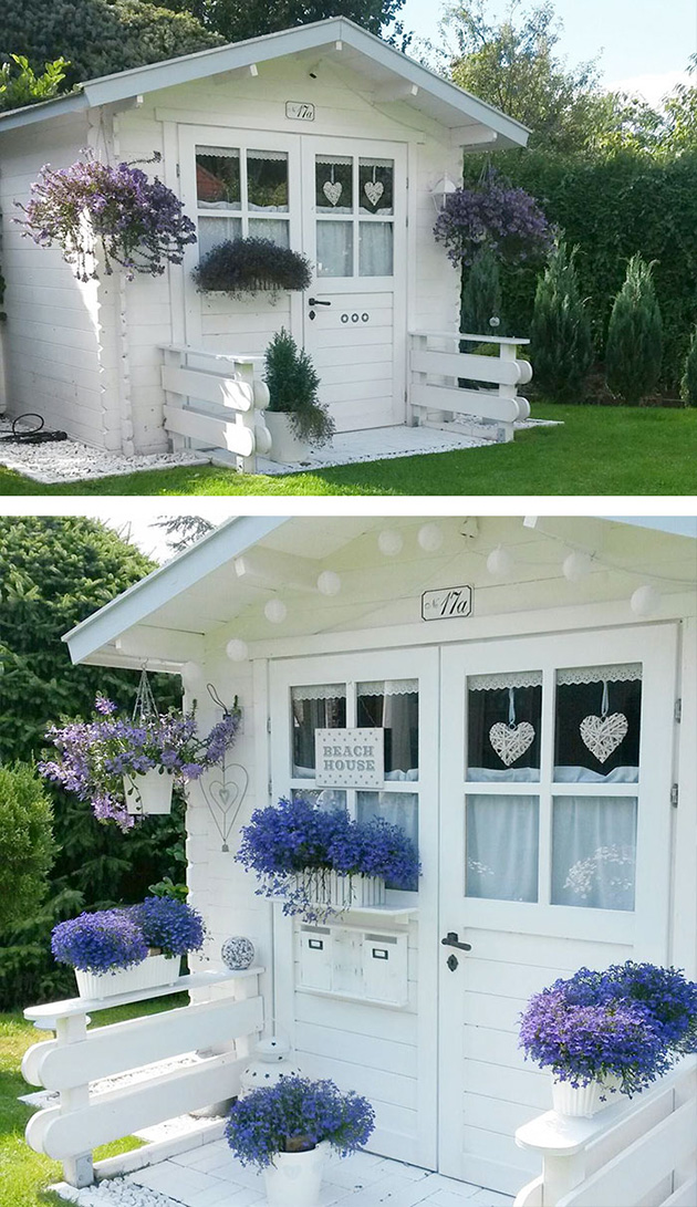 she sheds garden