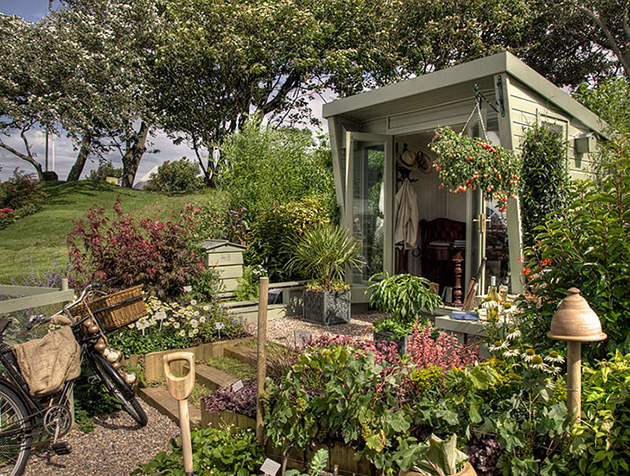 she sheds garden