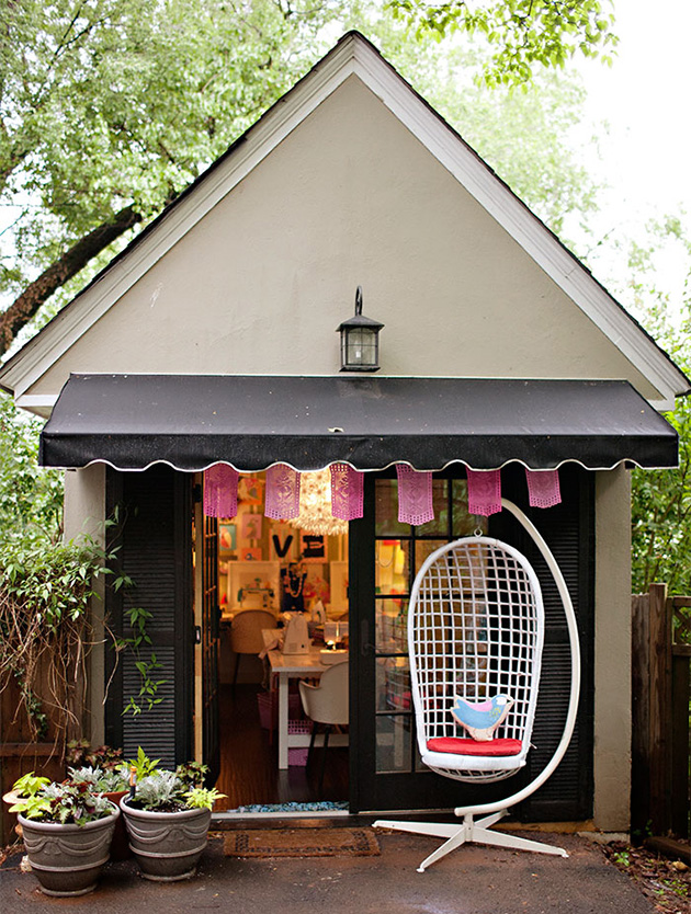 she sheds garden