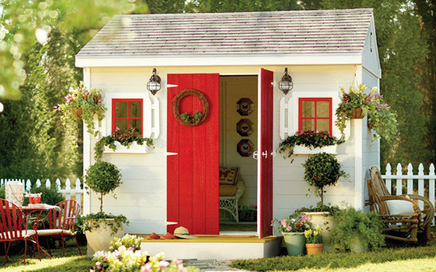 she sheds garden
