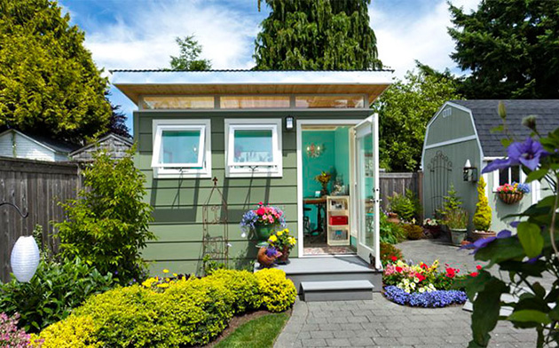 she sheds garden