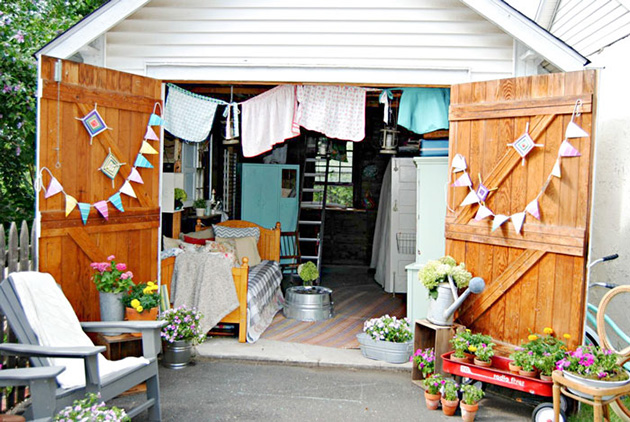 she sheds garden