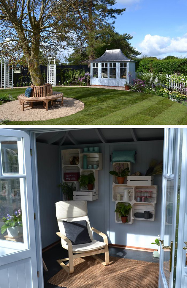 she sheds garden