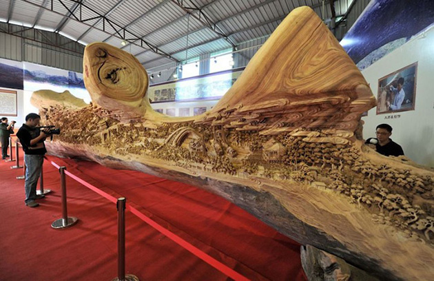 wooden sculpture Guinness World Record