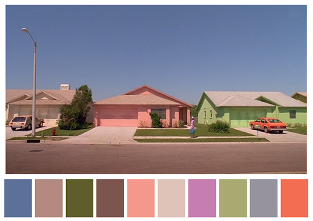 Color Palettes of Iconic Film Scenes