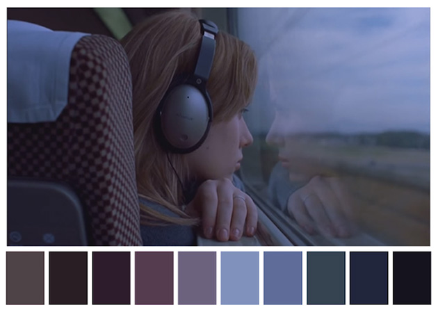 Color Palettes of Iconic Film Scenes