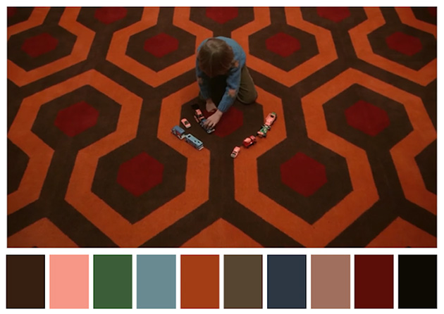 Color Palettes of Iconic Film Scenes