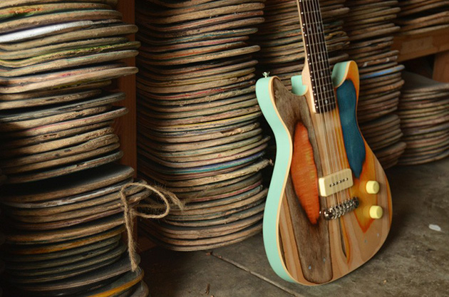 Skateboard Decks Guitars