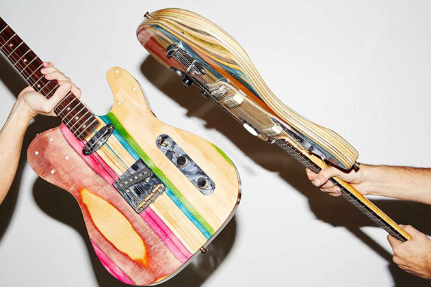 Skateboard Decks Guitars