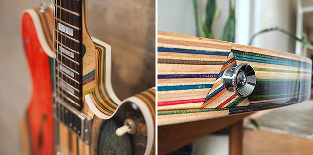 Skateboard Decks Guitars