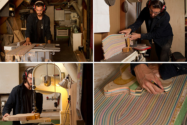 Skateboard Decks Guitars