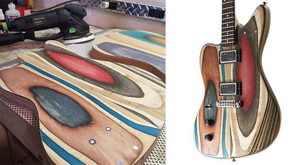 Skateboard Decks Guitars