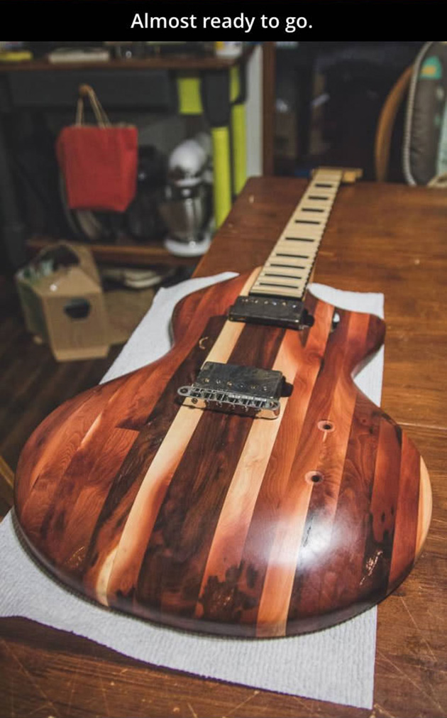 electric manzanita guitar