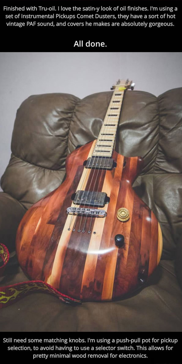 electric manzanita guitar