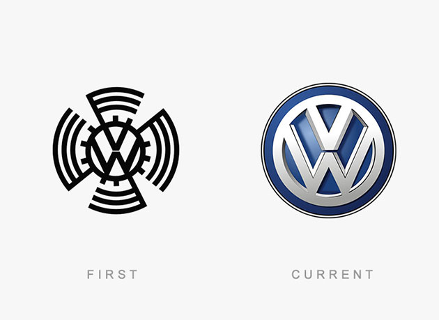 20 Famous Logos Then And Now