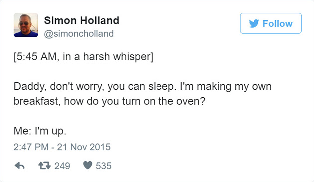 funny fatherhood parenting tweets