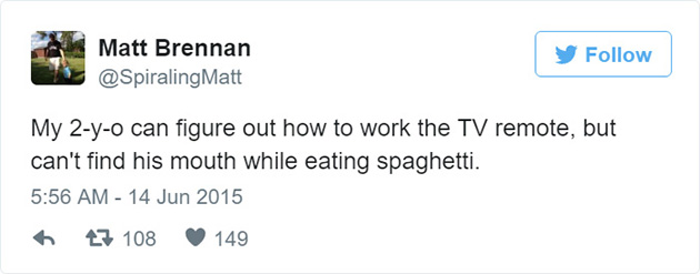 funny fatherhood parenting tweets