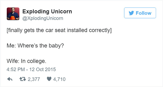 funny fatherhood parenting tweets