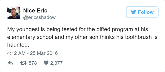 funny fatherhood parenting tweets