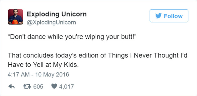 funny fatherhood parenting tweets