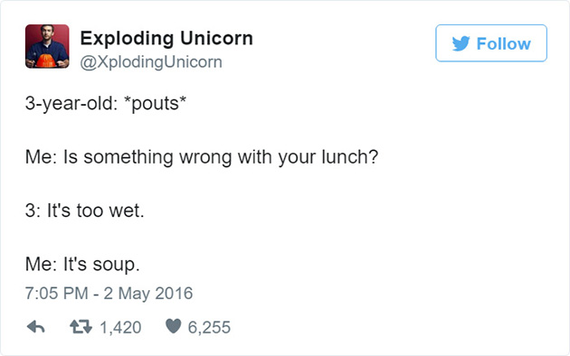 funny fatherhood parenting tweets
