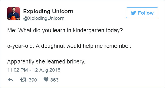 funny fatherhood parenting tweets
