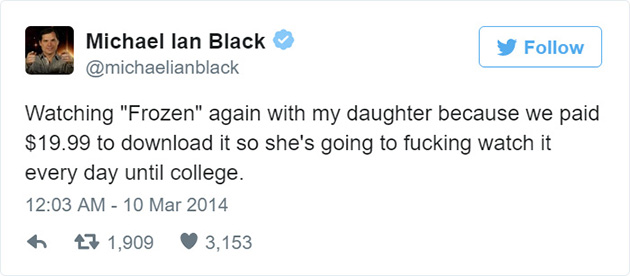 funny fatherhood parenting tweets