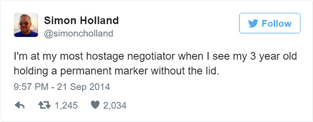 funny fatherhood parenting tweets