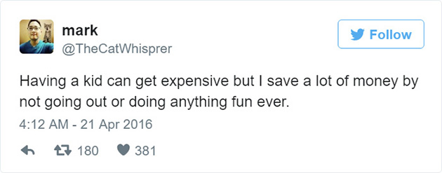 funny fatherhood parenting tweets