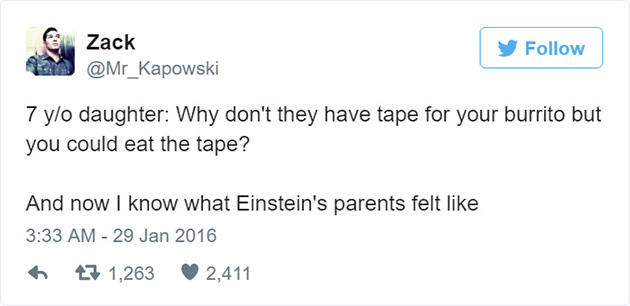 funny fatherhood parenting tweets
