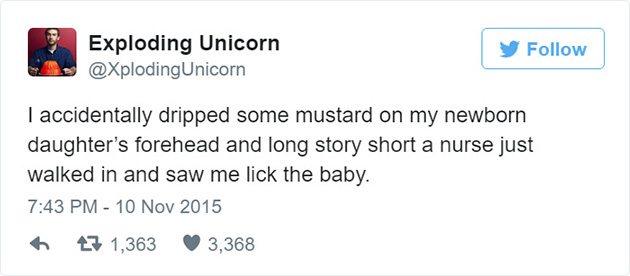funny fatherhood parenting tweets