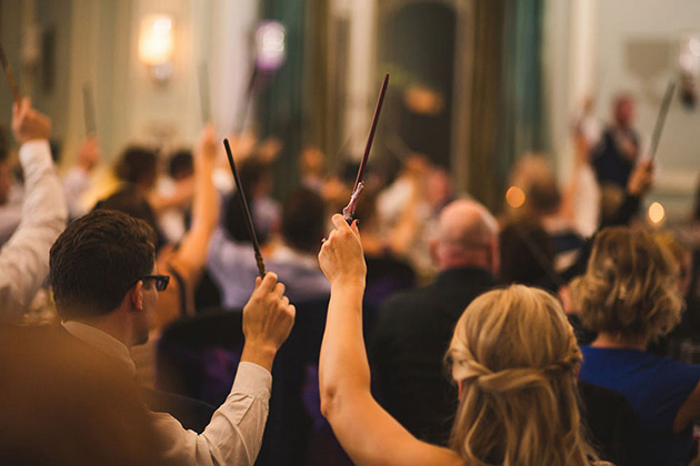 harry potter themed wedding
