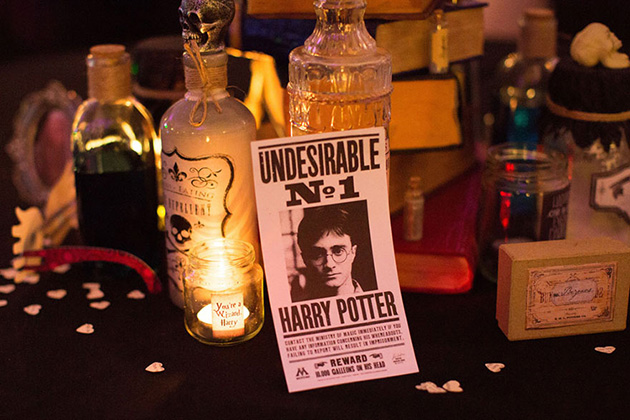 harry potter themed wedding
