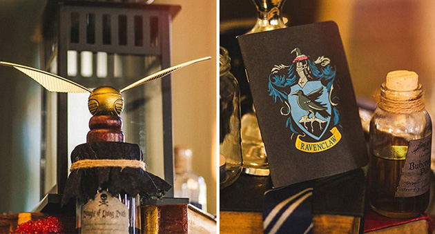 harry potter themed wedding