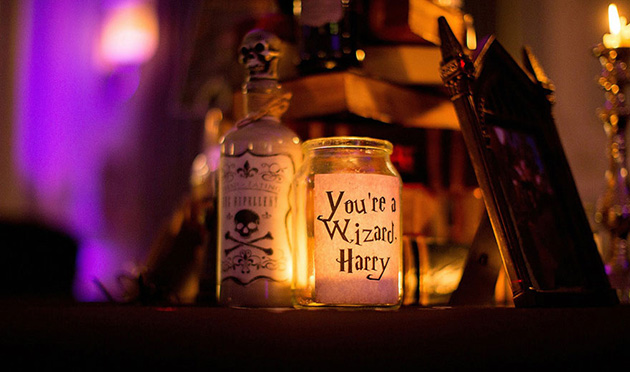 harry potter themed wedding