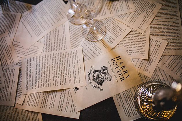 harry potter themed wedding
