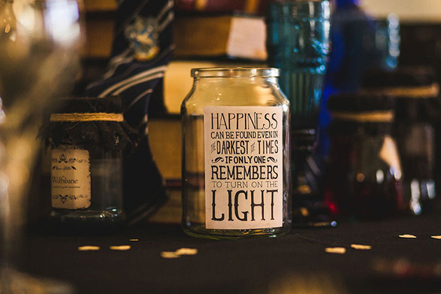 harry potter themed wedding