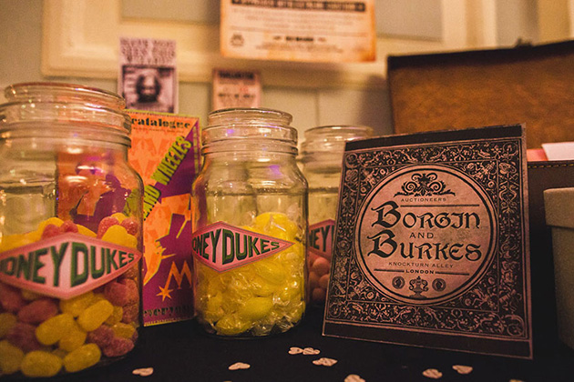 harry potter themed wedding