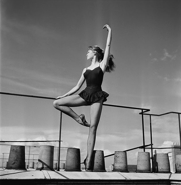Brigitte Bardot as a Ballerina