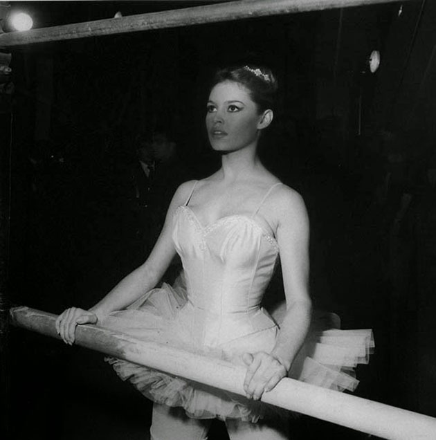 Brigitte Bardot as a Ballerina
