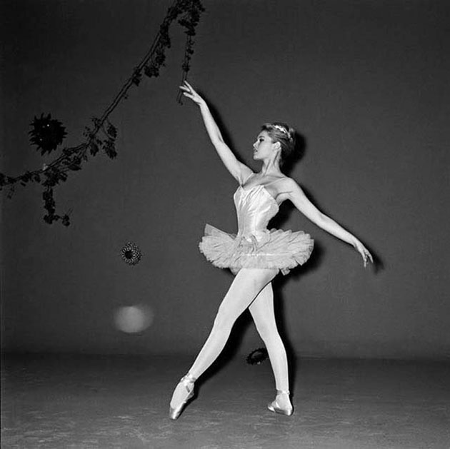 Brigitte Bardot as a Ballerina