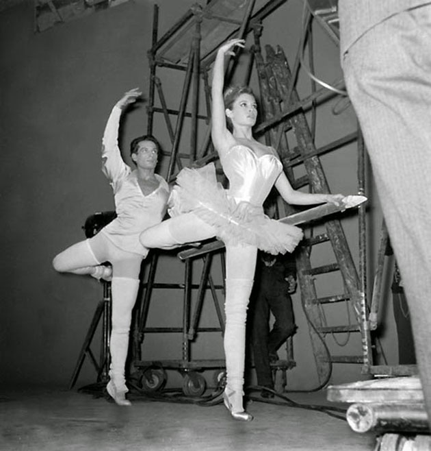 Brigitte Bardot as a Ballerina